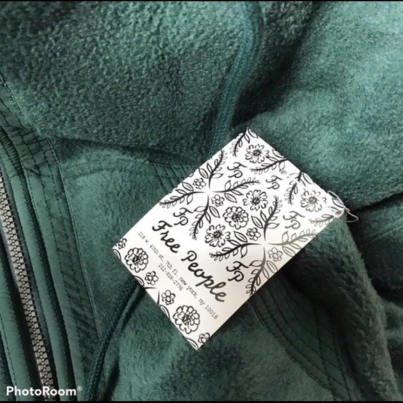 Free People Eastbound Fleece Jacket Stargazer XS - Picture 8 of 8